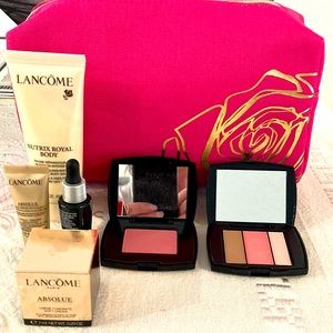 Lancôme make up bag with samples